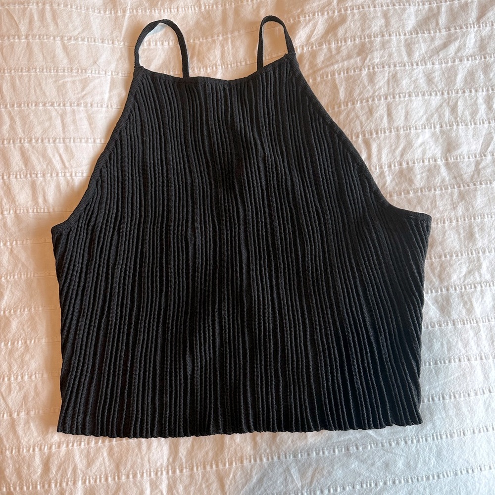 Free People black tie tank top